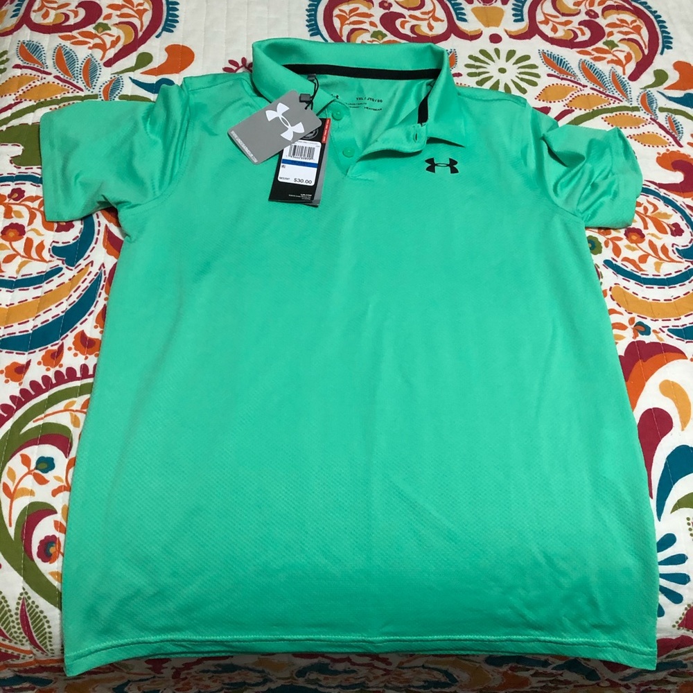 Brand new Boys Under Armour Polo